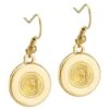 22/G-G Ladies Gold Earrings -Visol Products shop 22 G G