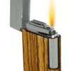 Brizard And Co Eternal Zebrawood Traditional Flame Flint Lighter