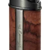 Brizard & Co Exotic Bubinga Wood Nano Single Torch Lighter -Visol Products shop brizard co exotic bubinga wood nano single torch lighter 97