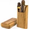 BrizardExotic Zebrawood Cigar Case - Made In USA -Visol Products shop brizard co exotic zebrawood cigar case made in usa 42