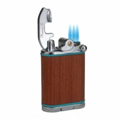Brizard & Co. Gatsby "Positano" Collection Triple Torch Flame Table Lighter -Visol Products shop brizard co gatsby positano collection table lighter 30