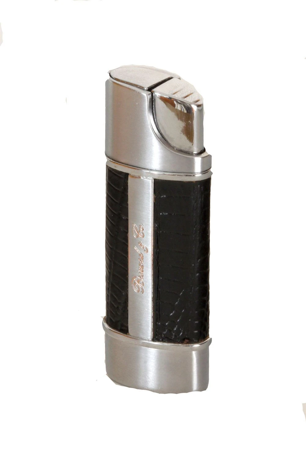 Brizard & Co. Lizard Pattern Black Nano Single Torch Lighter 3 Brizard & Co. Lizard Pattern Black Nano Single Torch Lighter