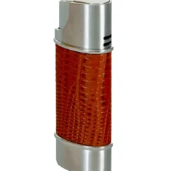 Brizard & Co. Lizard Pattern Havana Nano Single Torch Lighter -Visol Products shop brizard co lizard pattern havana nano single torch lighter 76