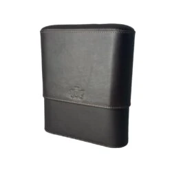 Brizard & Co Show Band 5 Cigar Case - Black Leather 7 Brizard & Co Show Band 5 Cigar Case - Black Leather -Visol Products shop brizard co show band 5 cigar case black leather 7