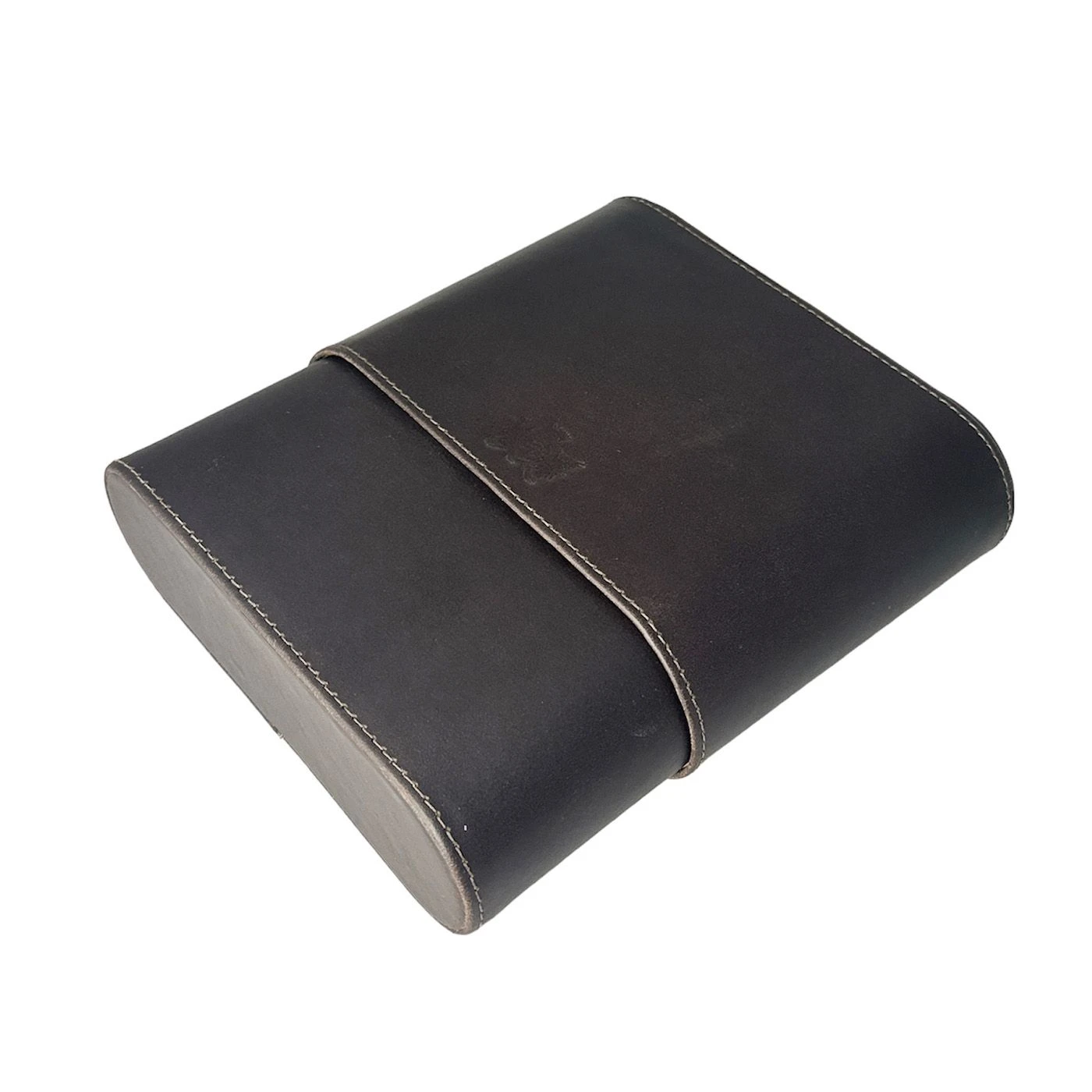 Brizard & Co Show Band 5 Cigar Case - Black Leather 3 Brizard & Co Show Band 5 Cigar Case - Black Leather