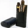 Brizard Showband Black Alligator Pattern Leather Cigar Case - Made In USA 1 Brizard Showband Black Alligator Pattern Leather Cigar Case - Made In USA -Visol Products shop brizard co showband genuine black alligator leather cigar case made in usa 40
