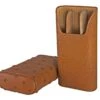 BrizardShowband Tan Leather Cigar Case - Made In USA -Visol Products shop brizard co showband leather tan leather cigar case made in usa 47