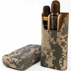 BrizardShowband US Army Military Pattern Cigar Case - Made In USA