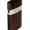 Brizard & Co Venezia Ebony Wood Single Jet Flower Flame Lighter -Visol Products shop brizard co venezia ebony wood single jet flower flame lighter 59