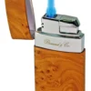 Brizard & Co Venezia Single Jet Flower Flame Lighter - Carpathian Burl 1 Brizard & Co Venezia Single Jet Flower Flame Lighter - Carpathian Burl -Visol Products shop brizard co venezia single jet flower flame lighter carpathian burl 93