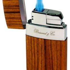 Brizard & Co Venezia Single Jet Flower Flame Lighter - Rosewood