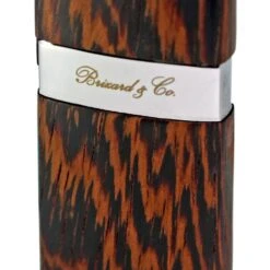 Brizard & Co Venezia Single Jet Flower Flame Lighter - Wenge -Visol Products shop brizard co venezia single jet flower flame lighter wenge 91