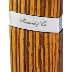 Brizard & Co Venezia Single Jet Flower Flame Lighter - Zebrawood 7 Brizard & Co Venezia Single Jet Flower Flame Lighter - Zebrawood -Visol Products shop brizard co venezia single jet flower flame lighter zebrawood 91