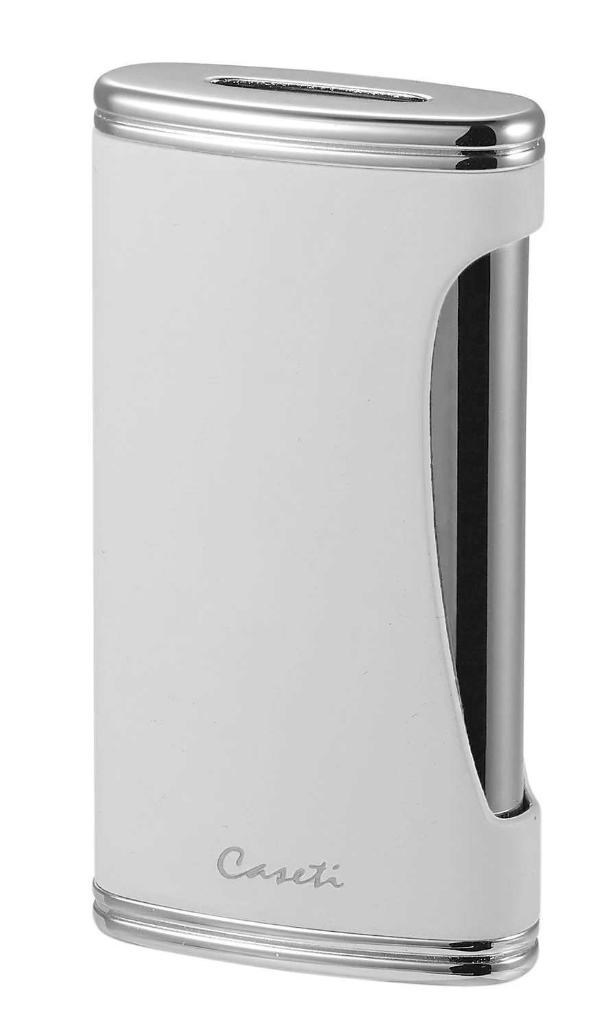 Caseti BigFlat White Cigar Lighter 3 Caseti BigFlat White Cigar Lighter
