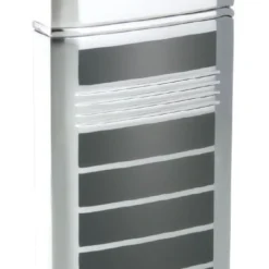 Caseti Flamei Single Jet Flame Cigar Lighter - Polished Chrome & Gray Lacquer -Visol Products shop caseti flamei single jet flame cigar lighter polished chrome gray lacquer 92