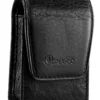 Caseti Espresso Smooth Black Leather Lighter Case -Visol Products shop caseti smooth black leather lighter case 92