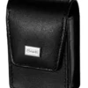 Caseti Americano Soft Black Leather Lighter Case 2 Caseti Americano Soft Black Leather Lighter Case -Visol Products shop caseti soft black leather lighter case 67