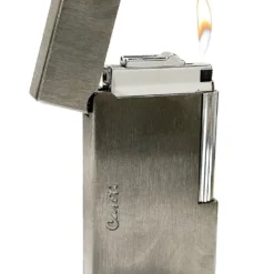 Caseti Windsor Traditional Flame Flint Lighter - Brushed Gunmetal 7 Caseti Windsor Traditional Flame Flint Lighter - Brushed Gunmetal -Visol Products shop caseti windsor traditional flame flint lighter brushed gunmetal 22