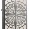 Compass Black Ice Windproof Zippo Lighter