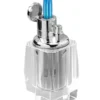 Crystal Hi-Polish Chrome Faceted Base Cigar Lighter