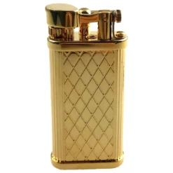 Dunhill Unique Crosspatch Gold Plated Cigar Lighter