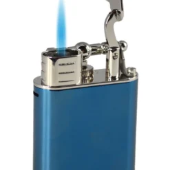 Dunhill Unique Turble Blue Lacquer Lighter -Visol Products shop du21rrt1021472tu 53