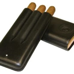 Dunhill Cigar Case Cor X Three Finger - Black