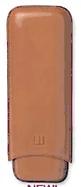 Dunhill Leather Terracotta 2 Corona Cigar Case