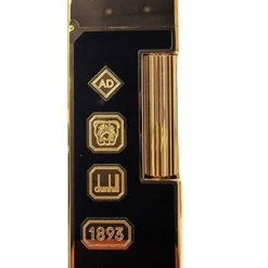 Dunhill Rollagas Black Laquer Hallmark Cigar Lighter -Visol Products shop dunhill rollagas black laquer hallmark cigar lighter 61