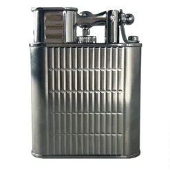 Dunhill Unique Turbo Rollagas Patterned Silver Plated Lighter -Visol Products shop dunhill unique turbo rollagas patterned silver plated lighter 45