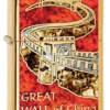 Great Wall Of China Windproof Zippo Lighter