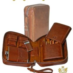 Havan Traveler Antique Saddle Pack - Brown Leather -Visol Products shop havan traveler antique saddle pack brown leather 72