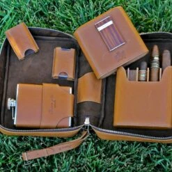 Havana Traveler Dakota Pack Tan Leather -Visol Products shop havana traveler dakota pack tan leather 76