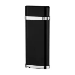 IM Corona Laurel Black Matte & Chrome Pipe Lighter -Visol Products shop im corona laurel black matte chrome pipe lighter 17