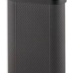 IM Corona Old Boy Black Matte Engine Turned Pipe Lighter