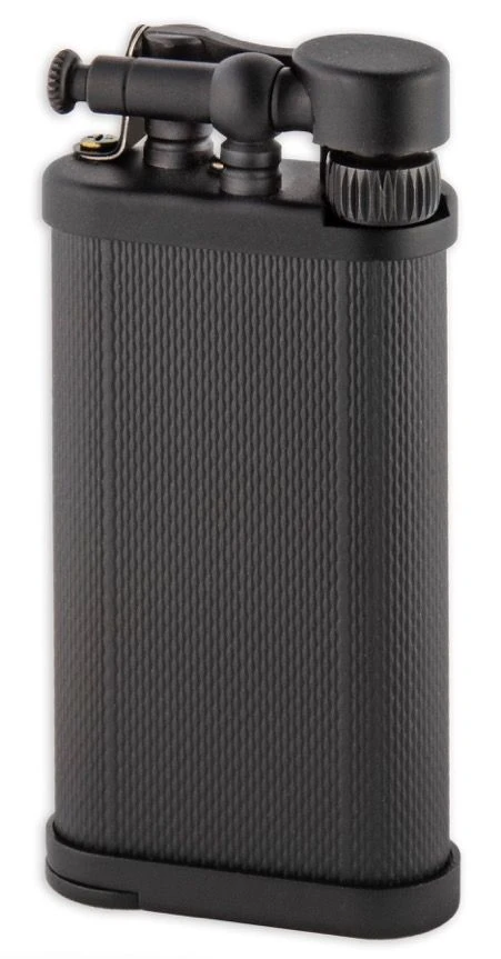 IM Corona Old Boy Black Matte Engine Turned Pipe Lighter 3 IM Corona Old Boy Black Matte Engine Turned Pipe Lighter