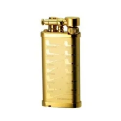 IM Corona Old Boy Gold Plated Pipe Design Pipe Lighter