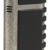 Lotus Mercury Twin Pinpoint Lighter With Punch - Black Matte & Pewter