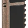 Lotus Mercury Twin Pinpoint Lighter With Punch - Black Matte & Antique Copper