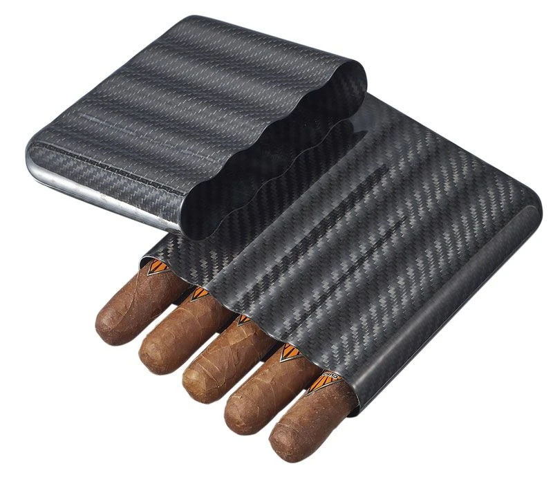 Night Five Cigar Carbon Fiber Cigar Case 3 Night Five Cigar Carbon Fiber Cigar Case