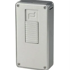 Porsche Design Spacecraft Silver Flat Flame Lighter -Visol Products shop pd364803 55
