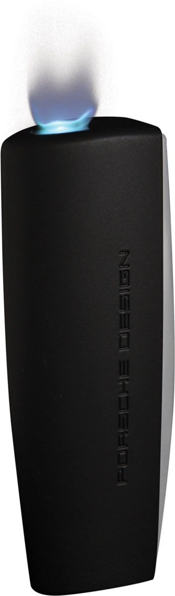 Porsche Design Atlas Flat Torch Flame Lighter- Black Matte 4 Porsche Design Atlas Flat Torch Flame Lighter- Black Matte - Image 2