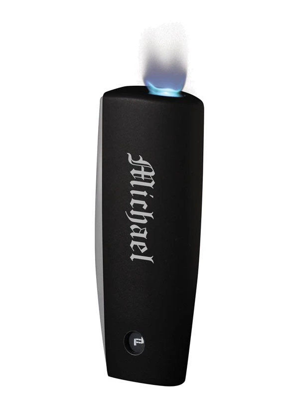 Porsche Design Atlas Flat Torch Flame Lighter- Black Matte 3 Porsche Design Atlas Flat Torch Flame Lighter- Black Matte