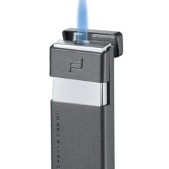 Porsche Design Eifel Torch Flame Lighter - Grey