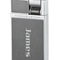 Porsche Design Heber Flat Torch Flame Lighter - Grey