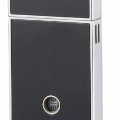 Porsche Design Heber Flat Torch Flame Lighter - Matte Black -Visol Products shop porsche design heber flat torch flame lighter matte black 103