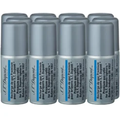 S.T. Dupont Blue Butane Gas Refill - 12 Pack