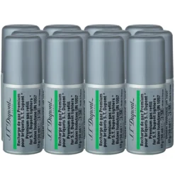 S.T. Dupont Green Butane Gas Refill - 12 Pack