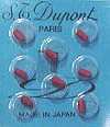 S.T. Dupont Red Flints For Ligne D Lighters 3 Packof 24 Flints
