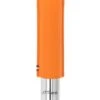 S. T. Dupont Victory Orange And Chrome Single Cigar Tube -Visol Products shop s t dupont victory orange and chrome single cigar tube 27